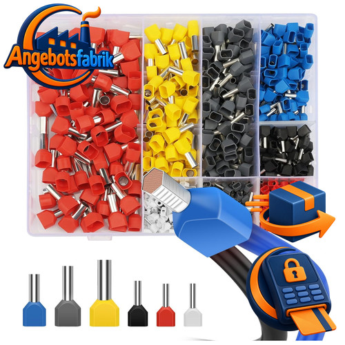 Aderendhülsen set mm - aderendhülsen, 0,5-10