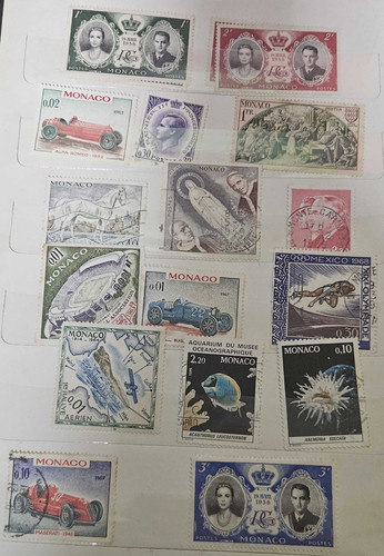Alte briefmarkensammlung - alte,