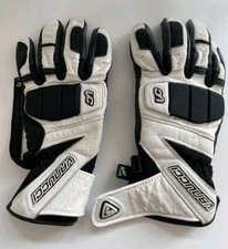 Motorrad Echt Leder Handschuhe VANUCCI Motorradhandschuhe Größe L 