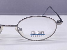 Collection Brille Herren Damen Rund Oval silber Metall  140