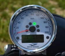 Moto Guzzi Tacho V7 850 Spezial Cockpit V9 Bobber Roamer Reparatur Kurzschluss