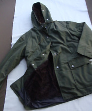 Ansitzjacke Futter ausknöpfbar mit Kapuze Gr. 48 hydrophob Winter - Parka, oliv