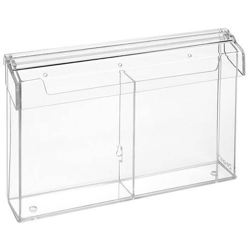 Fach din hoch prospektbox - 2-fach, a5