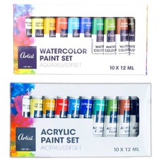 Künstler farben set 10x12ml - künstler,