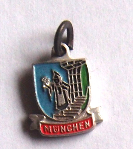 Metall bettelarmband wappen - metall,