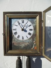 Original alte Rahmenuhr