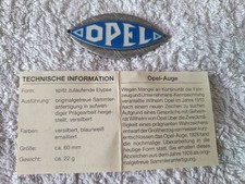 Opel auge firmenzeichen logo - firmenzeichen,