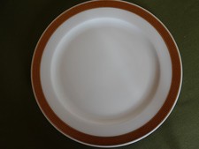 Heinrich Porzellan/Kuchenteller - Rand:   Ätzgold Mäander