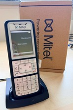 Mitel 622d V2 DECT Systemtelefon inkl. Gürtelclip, Ladestation und OVP