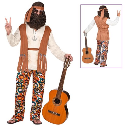 Hippie kostüm herren - hippie,