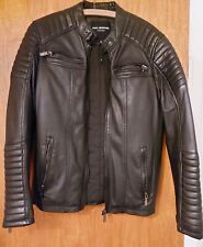 REDBRIDGE Lederjacke, Blouson, Biker, Gr. S, anthrazit-grau, neuwertig