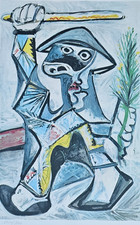 Pablo picasso harlequin mit - pablo,