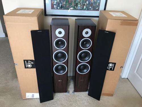 Pair matched dynaudio speakers - pair,
