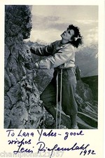 Leni Riefenstahl ++Autogramm++