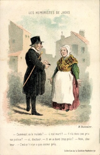 Künstler daumier les - daumier,, h.,