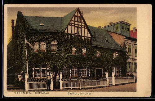 Ansichtskarte geisenheim - ansichtskarte,