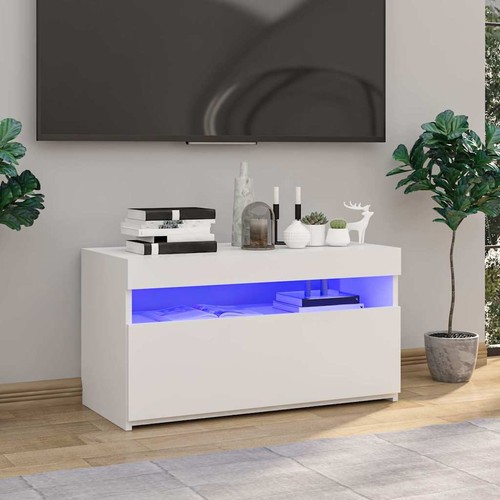 Schrank mit led lowboard - tv,