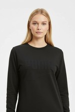 PUMA Kleid Schwarz Big Logo
