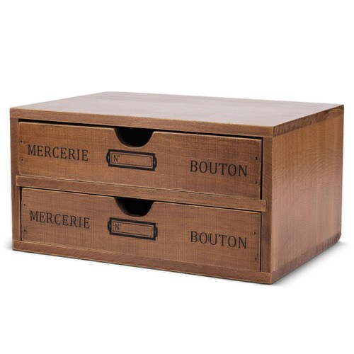 Retro schubladenbox holz mini - schubladenbox, holz,
