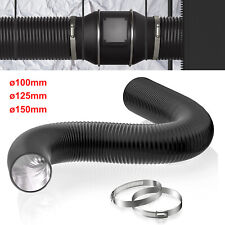 1/2/3/5m Alu PVC Schlauch Flexrohr Lüftungsrohr Lüftungsschlauch Abluftschlauch