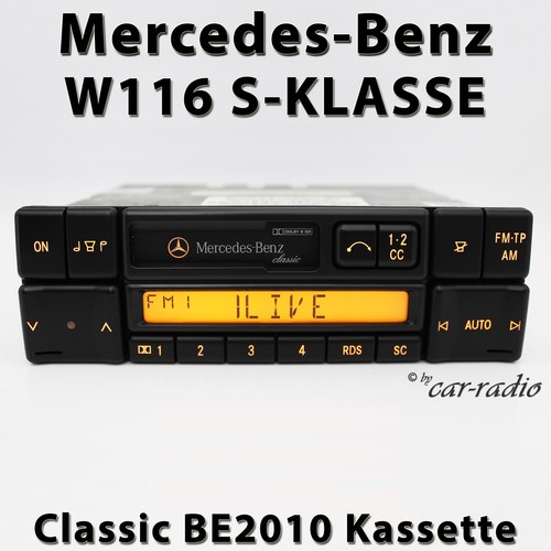 Original mercedes w116 radio - original,