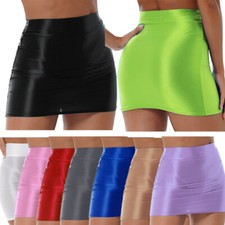 DE Damen Nylon Minirock