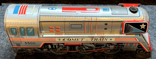 Vintage tinplate comet - tinplate, train