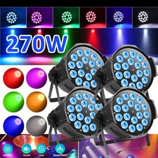 4X 270W RGBW 18 LED Wash PAR
