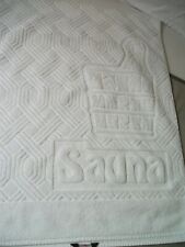 Tarrington House - praktisches,ideales Frottee Saunahandtuch  160 x 65  neu