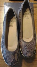 Solidus Damen Halbschuhe Gr. 7 Slipper Ballerinas H Gr. 7 lose Einlagen Luftpols