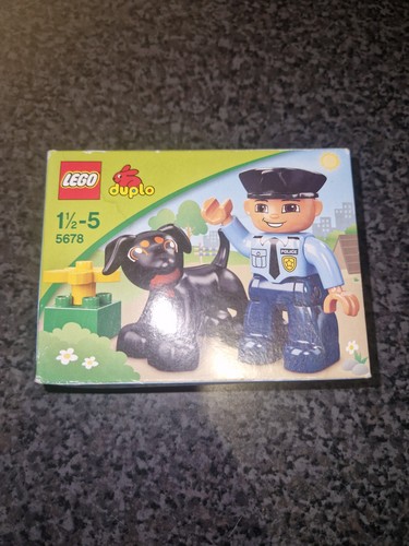Lego duplo polizist mit hund - duplo,