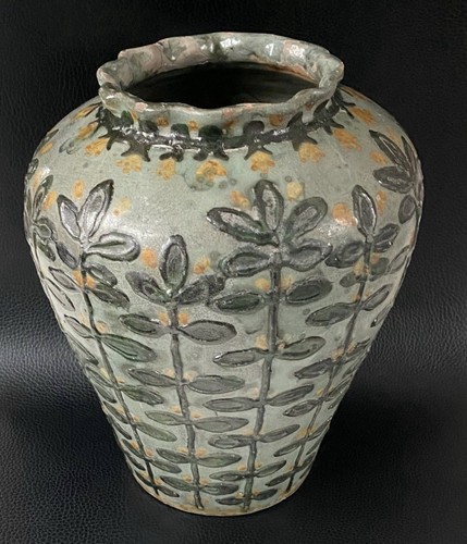 Jugendstil keramik vase art - vase,
