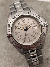 SELTEN BREITLING A57035 COLT BOX & PAPIERE EDELSTAHL LUXUS HERRENUHR SEHR GUT