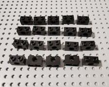 LEGO Technik Technic Lochstein Loch 1x2 schwarz 20 stk. Black 3700 R3