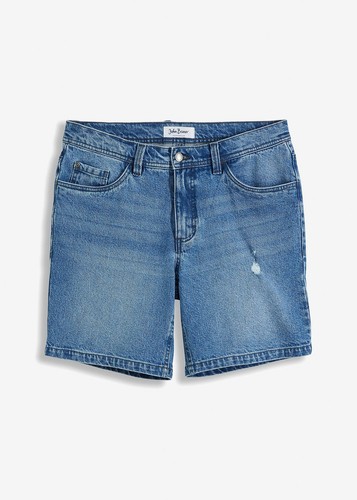 Stretch-Long-Jeans-Shorts
