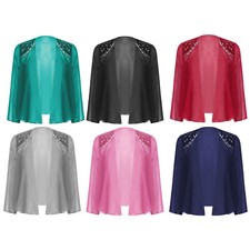 DE Damen Chiffon Cardigan