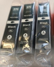 3XL kompatible Black Druckerpatronen für Canon Pixma TS5050 TS5055 TS6050 TS8050