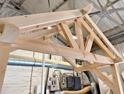 Holz veranda überdachung x - veranda, 2m