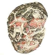 Scars relief sculpture ceramic