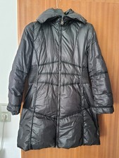 EASY COMFORT 38 M Wintermantel warme Jacke Lang Mantel Schwarz abgesteppt Daune