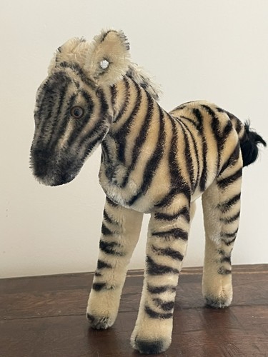 Antik vintage steiff zebra - vintage,