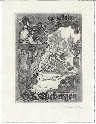 Heinz olbrich exlibris - exlibris, für