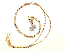 GoldKette mit Anhänger 43 cm