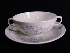 Fürstenberg Porzellan Alt Fürstenberg Kornblume 3630 Suppentasse 2tlg