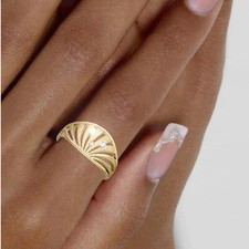 Damen ring 585 echt gold - ring,