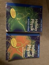 NEU Halliday Physik + Lösungen zur Bachelor-Edition 2 Bücher