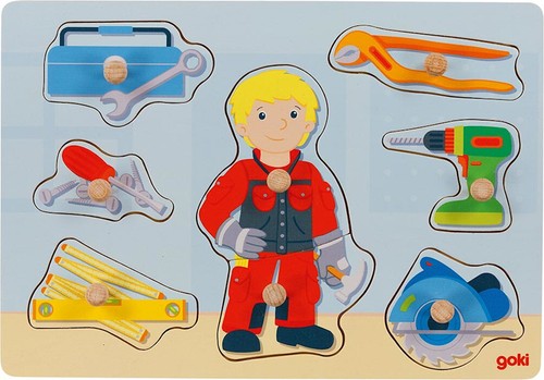 Steckpuzzle handwerker - steckpuzzle,