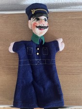Dresdner Künstlerpuppe Handpuppe Polizist Vintage
