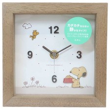 Peanuts Snoopy Holz Tischuhr