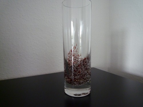 Schwere kristall glas vase mit - kristall,